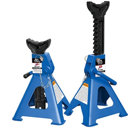 Atd Tools ATD 3-Ton Double Lock Ratchet Style Jack Stands 7443A